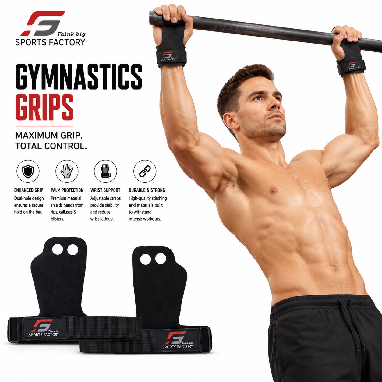 Sports Factory Gymnastics Grip…