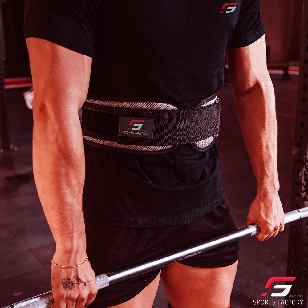 sports-factory-weight-lifting-belt-gym-exercise-belt-for-men-and-women-6-inch-nylon-neprene-padded-weight-lifting-core-lower-back-support-workout-waist-belt-for-weightlifting-fitness-with-free-straps-5