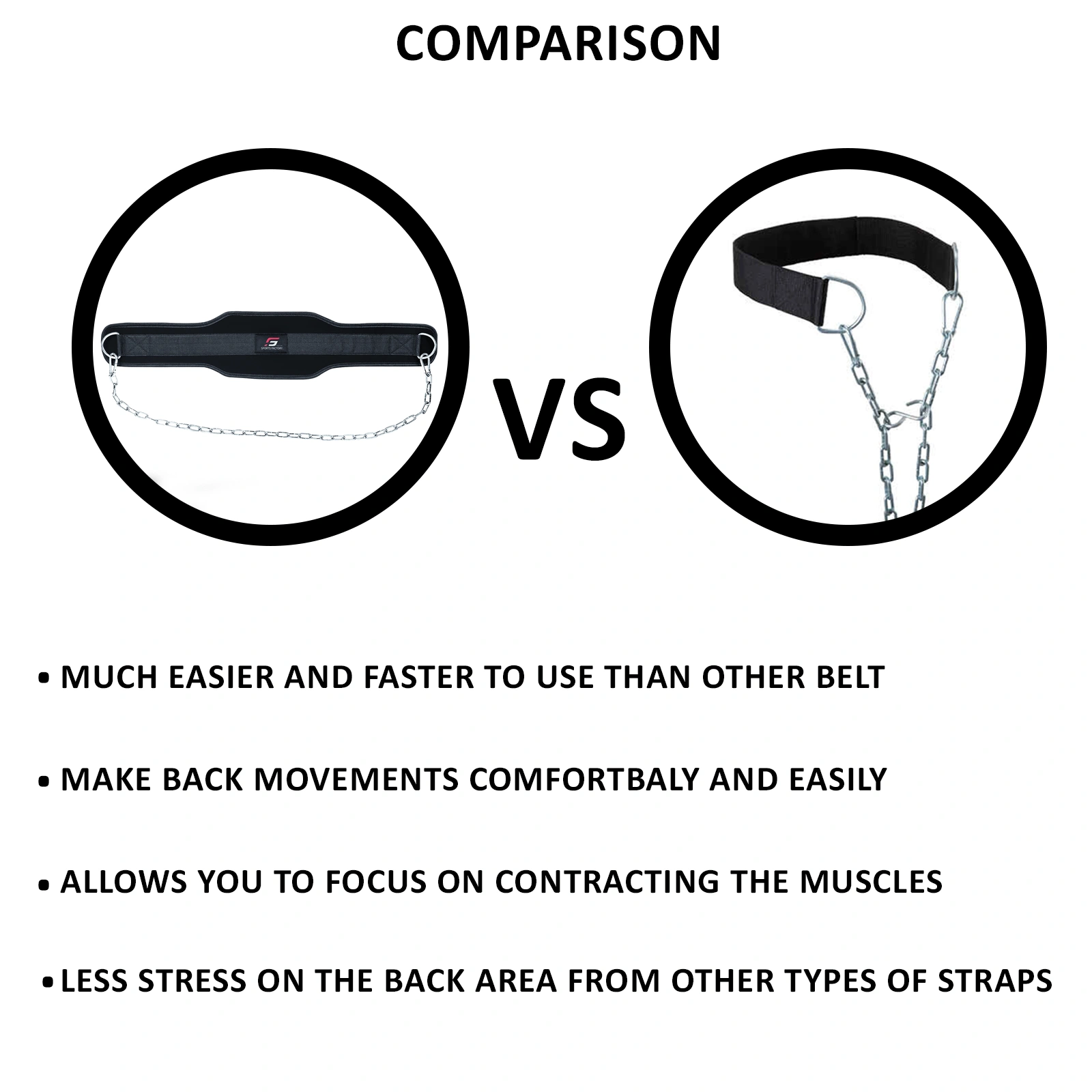 sports-factory-pull-ups-training-weightlifting-powerlifting-bodybuilding-workouts-with-our-dip-belt-with-chain-30-inches-heavy-duty-steel-lifting-chain-comfortable-dipping-belt-with-neoprene-back-support-2